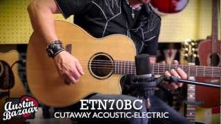 Takamine ETN70BC OM Acoustic-Electric Guitar Demo - Brad Davis