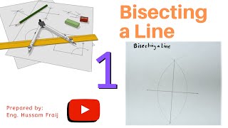 Bisecting a line