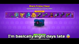 Opening a Black Friday Chest in PG3D