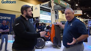 Inside Husqvarna's new Ceora mower at the 2024 GCSAA Conference and Trade Show