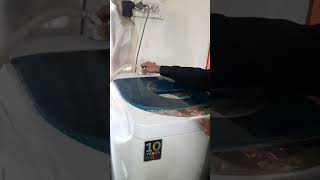 haier washing machine water solution #shorts #youtubeshorts