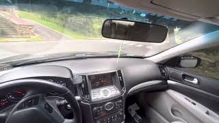 Infiniti G37 muffler and resonator delete short pov