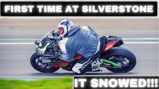 Trackday VLOG | Silverstone Grand Prix Circuit | It SNOWED!!!