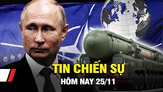 Tin Chiến Sự 25/11: Ukraine "ngóng trông" kết quả từ NATO, 44.000 người thiệt mạng giữa Israel Hamas