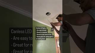 Installing HALO Canless LED lighting