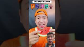 makan sesuai emoji #mukbang #makanemoji #challenge #makansesuaiemoji #food #makanemojipedas