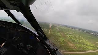 Global 6000 Landing Bhairahawa, Nepal (VNBW)