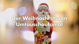 Der Weihnachtsmann Umtauschautomat von RITTER SPORT