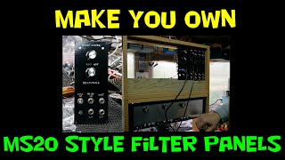 Making your own Modular Synth panels part two