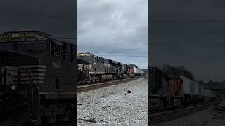 Ns 26c with interesting BNSF ES44dc