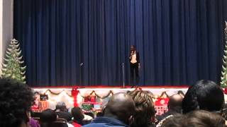 Humanities And The Arts Winter Show 2013 Music  Christmas Shoes Solo   YouTube 720p