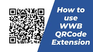 How to use the QRCode Extension in WYSIWYG Web Builder