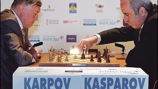 Garry Kasparov vs Anatoly Karpov | Blitz Match, Spain,2009