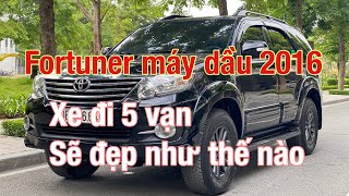 Fortuner máy dầu 2016, chủ xe đi có 5 vạn, lốp sơ cua chưa hạ | Chiếc Fortuner có 102 tại Việt Nam