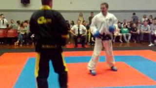 ITF Scotland Tae Kwon Do Fight Night-Glasgow. Mike Leask v Kevin Allison