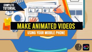 How to create a animated video on android | CC Express Tutorial | Make animation video on mobile