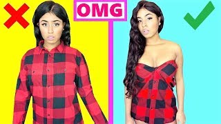 I TRIED CLOTHING LIFE HACKS to see if they work! by 5 Minute Crafts