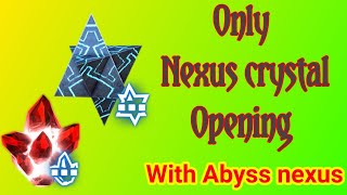 Mcoc only nexus crystal opening