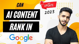 Can AI Content Rank On Google? 🤔 - Google का Official Answer 😱