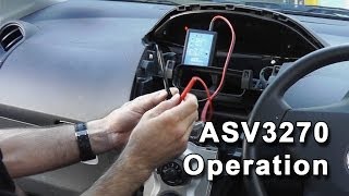 ASV3270 Operation