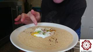 Poached Eggs On Breadcrumbs Recipe