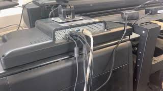 How to Setup Cables on Canon TX-3000 Wide Format Printer