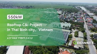 Powering Sustainability in Vietnam: 550kW Solar Installation at Binh Minh Garment Factory