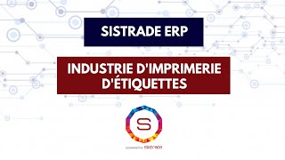 ERP Logiciel pour le Industrie d'Imprimerie d'Étiquettes