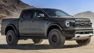 "2023 Ford Ranger Raptor Black Edition: Diesel Off-Road Showcase" #Ford #RangerRaptor