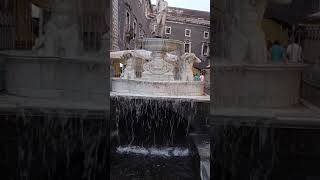 #shorts ⛲Fontana dell'Amenano 😍😍