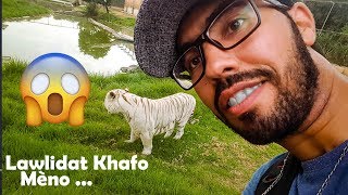 الوليدات خافوا من النمر الأبيض في بارك سيندباد - MEET UP TAHA ESSOU - Parc Sindibad PART 1 VLOG 004