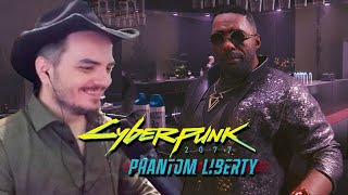 Мэддисон чилит в клубе с Идрисом Альбой в Cyberpunk 2077: Phantom Liberty #2