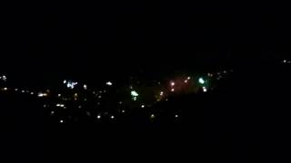 Silvester Feuerwerk über Loffenau