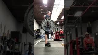 165 x5 deadlift