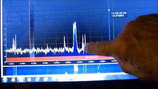 14.213 & 14.273 MHz WiFi  RF Interference On Amateur 20 Meter Band