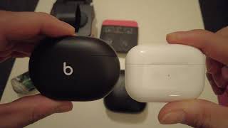 Beats Studio Buds UNBOXING -  Powerbeats Pro And Airpods Pro Size Comparison