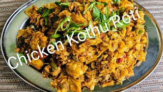 CHICKEN  KOTHU ROTI:-  EP 121A SRI LANKAN DELICACY STUDY GUIDE FULL VIDEO LINK IN YT MARKES KITCHEN