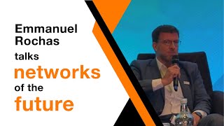 Emmanuel Rochas, CEO, talks networks at a Capacity Europe 2022 keynote