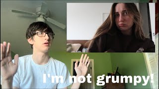 I'M NOT GRUMPY! ASMR grumpy boy let me make you happy (ASMR Claudy) reaction