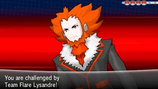 Pokémon X & Y Team Flare Boss Lysandre Battle Theme