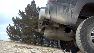 lb7 Duramax smoky grumpy cold start. 5 inch straight pipe