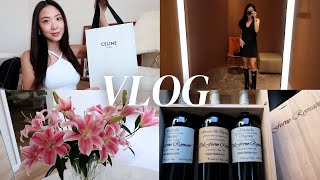 CELINE UNBOXING, SPRING FLOWERS, HERMES, FAVORITE RED WINE • WEEK IN MY LIFE VLOG