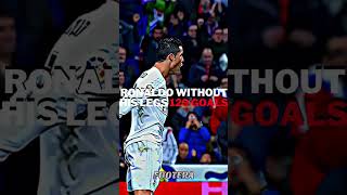 MESSI WITH RIGHT FOOT VS RONALDO WITHOUT LEGS|Footera|#footera