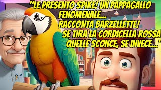 BARZELLETTA IL PAPPAGALLO CHE RACCONTA BARZELLETTE! Novità, divertente #barzellettegratis #svago