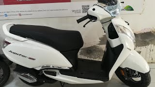 TVs Jupiter 125 Zyada se bhi Zyada ka Fayda White colour #review #tvsjupiter125