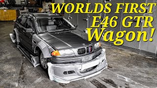 The ULTIMATE e46 GTR WAGON Body Kit Is Here!