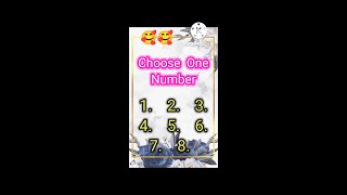 Choose One Number 💞💝 / Let's see what you get 🥰🎁 / #shorts #trending #viral #ytshorts #like / kdisa