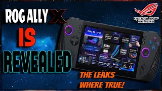 The ASUS ROG ALLY X Has Been REVEALED!! And it's the REAL DEAL!