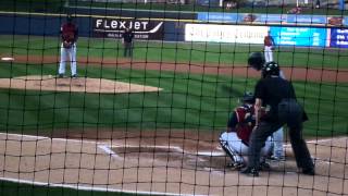 New York Yankees prospect Luis Severino pitches against the Triple A Blue Jays July 7, 2015