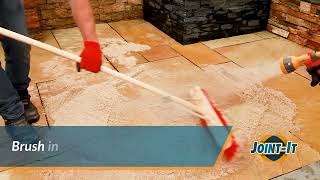 How To Apply Joint-It Simple a Premium Patio Jointing Compound